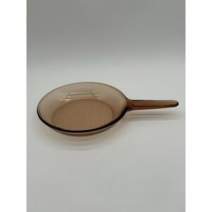 Amber Corning USA Vision Ware 10 3/4" Skillet Frying Pan With Waffle Bottom